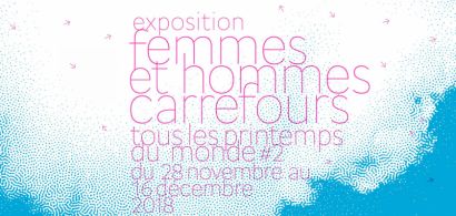 Affiche femmes et hommes carrefours