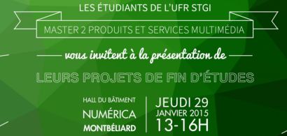 Invitation projets fins d&#039;études master PSM 2