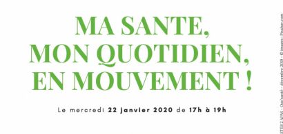 Conférence active Ma santé, mon quotidien en mouvement !
