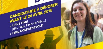 Devenez bénévoles pour le FIMU 2015
