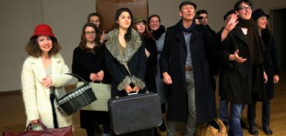 Photo des comédiens du Théâtre universitaire