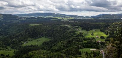 Paysage dans le haut Jura