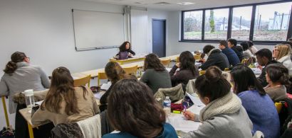 Une salle de classe du pôle universitaire de Vesoul