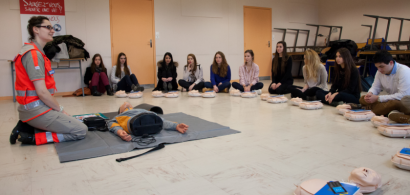 Apprentissage des gestes de premiers secours à l'IUT