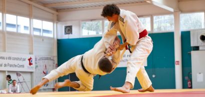 Photo d'une compétition de judo
