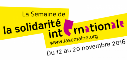 Logo de la Semaine de la solidarité internationale