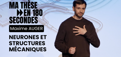 Finale nationale “Ma thèse en 180 secondes” : soutenez Maxime Auger !