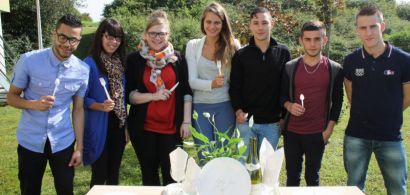 Les étudiants du projet "Montbio"