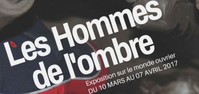 Affiche de l'exposition "Les hommes de l'ombre"