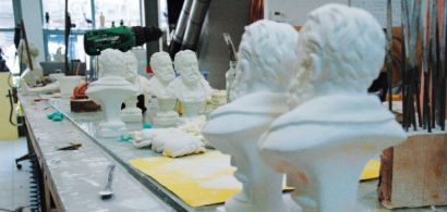Atelier de moulage du musée des Beaux-Arts et d'Archéologie de Besançon