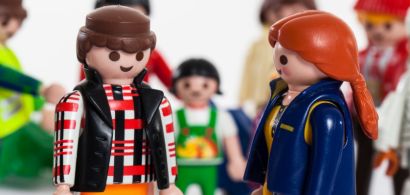 Groupe de figurines Playmobil hommes et femmes