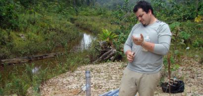 Sur le terrain, en Guyane