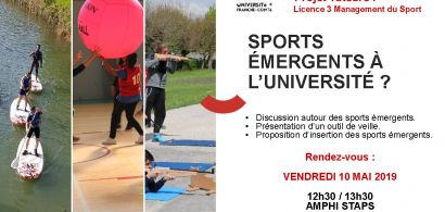 Sports émergents à l'Université