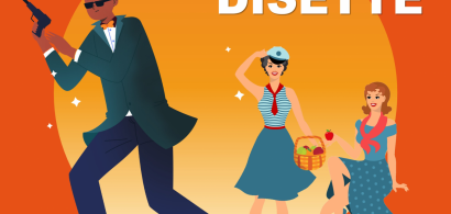agent secret, femmes et panier de fruits