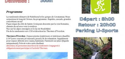 Affiche Randonnée