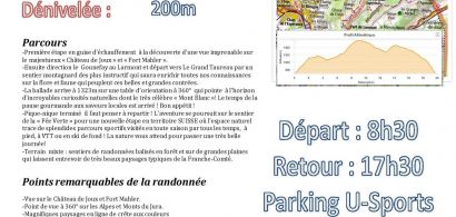 Affiche grand taureau randonnée 