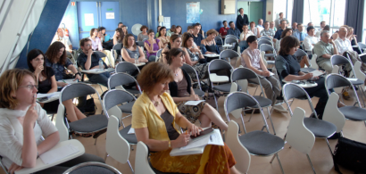 simulation colloque scientifique salle Quemada