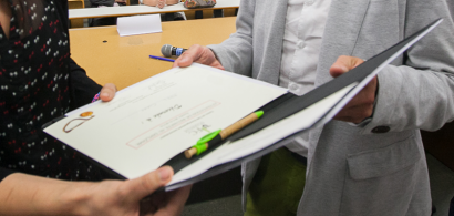 Cérémonie de remise de diplômes