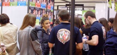 Photo du stand UFC à Studyrama en 2014