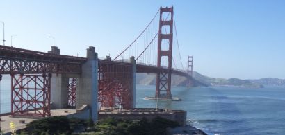 Vue du golden gate bridge