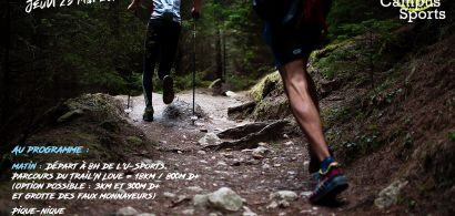 Affiche Sortie trail