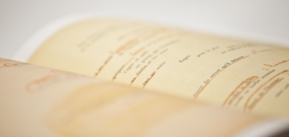 Texte dans un livre