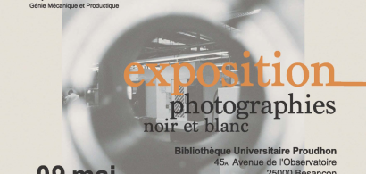 Reflet noir et blanc dans un appareil photo 