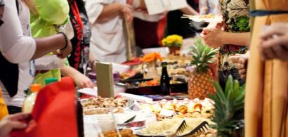 plats variés sur la table
