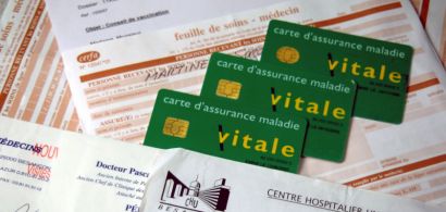 Carte vitale, feuilles de soins, ordonnances