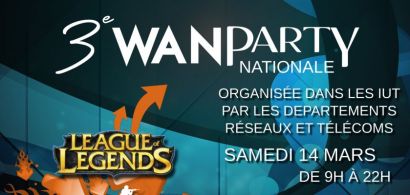 3ème Wan Party R&T nationale le 14 mars 2015