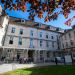 La cour principale de la faculté des lettres.