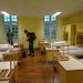 Le dortoir où ont dormi les étudiants