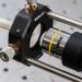 Vue du dispositif optique couplé à la caméra ultrarapide