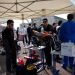 stand d'une des équipes pendant la course