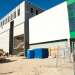 Un bâtiment en construction