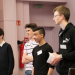 Un groupe de lycéens