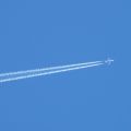 Avion dans le ciel