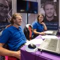 Baptiste Derudet et sa coéquipière lors des 24H du SIG