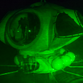 Un hologramme représentant une maison futuriste